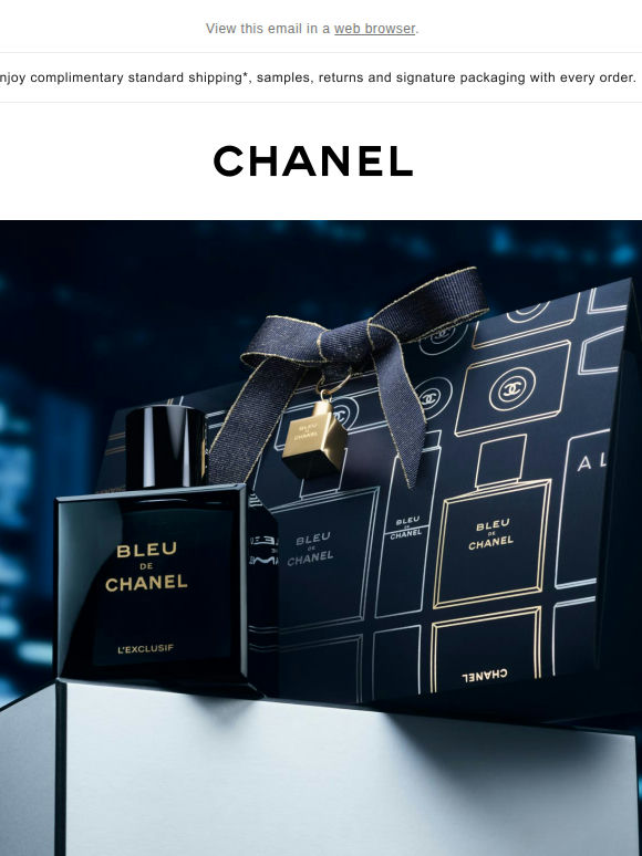 BLEU DE CHANEL L’EXCLUSIF: The perfect gift