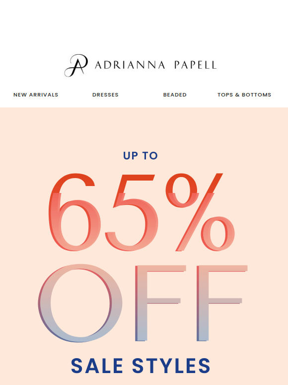 Up to 65% Off 250+ Dresses 🎆 Sale On Sale Is Back