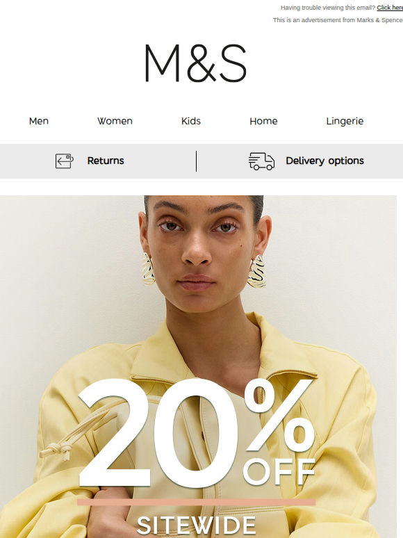 Adam, your 20% off is ready when you are