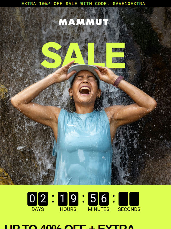 Last chance to shop our Summer Sale ☀️⏰