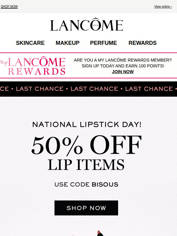 💋 Last Chance: 50% Off Lip Favorites!