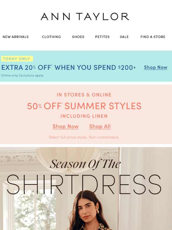Get Dressed Up With An Extra 20% Off
