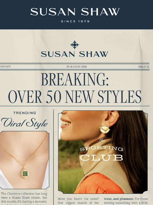 This Month from Susan Shaw: August