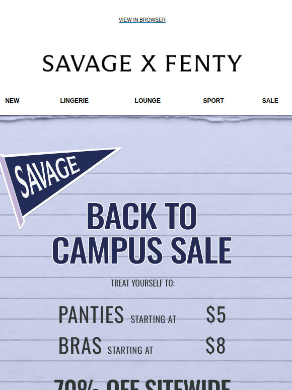 Up to 70% Off Your Campus Essentials