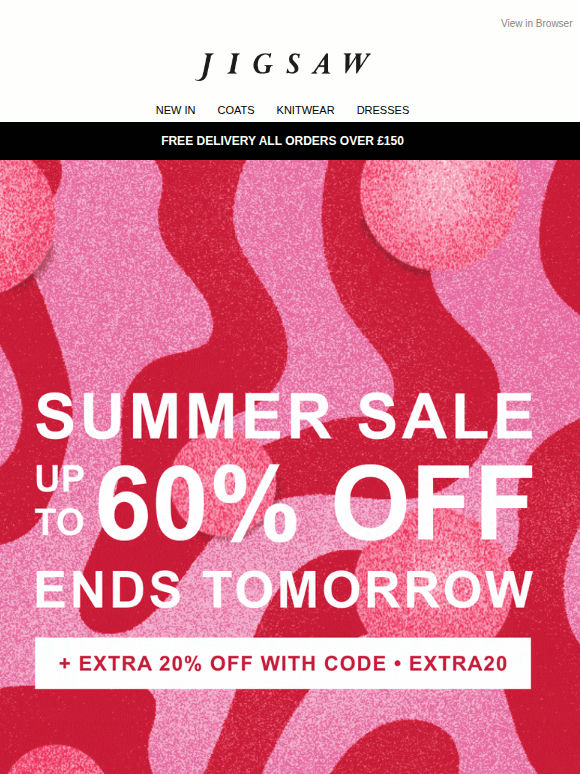 LAST CHANCE: Summer Sale Ends Tomorrow
