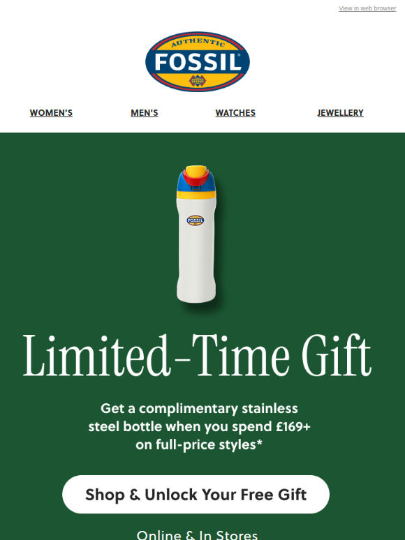 ⌛ Hurry! Your Free Gift Promo Ends Soon