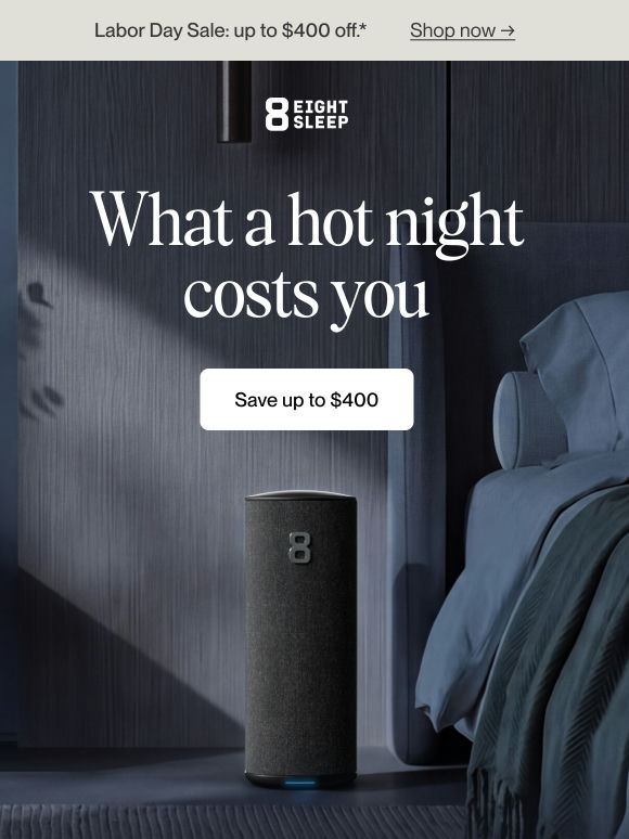 What a hot night costs you*