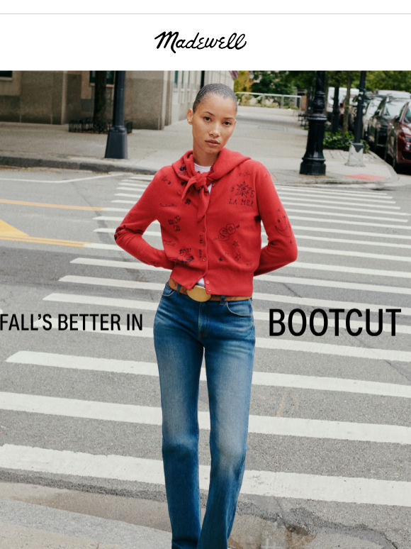 Better in bootcut jeans