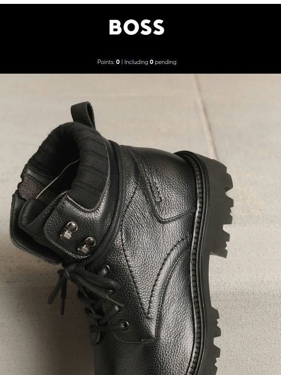 New in BOSS shoes