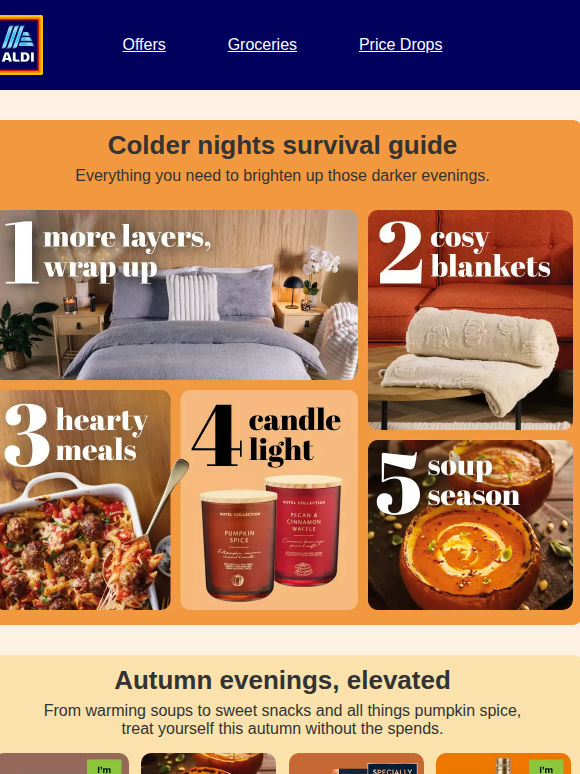 Our top picks for cosy season 🍂🕯️