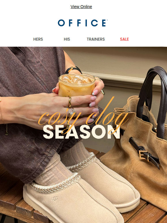 Clogs + cosy season = a perfect match