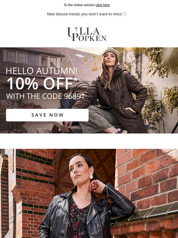 Get 10% OFF EVERYTHING & shop new blouses 🛍️
