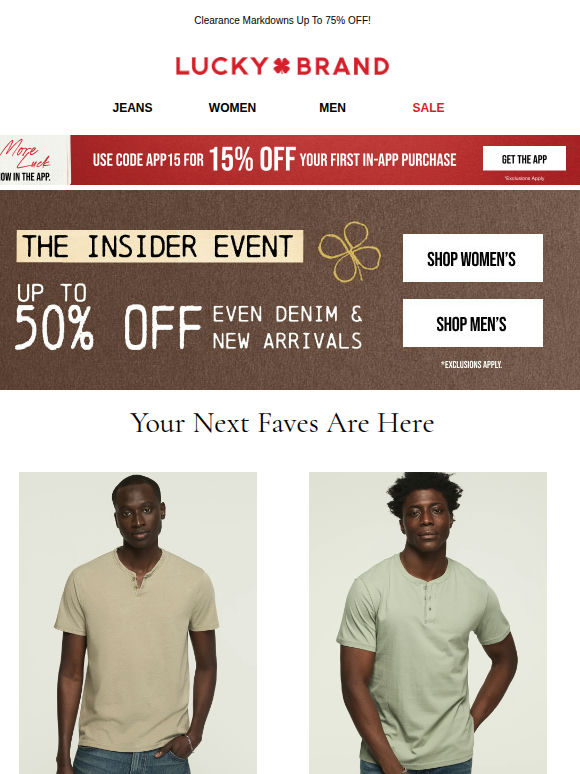 Up To 50% Off + New Cozy Cloud Soft Styles