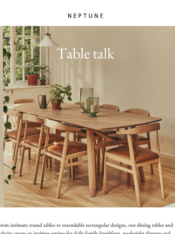 Refresh your dining room