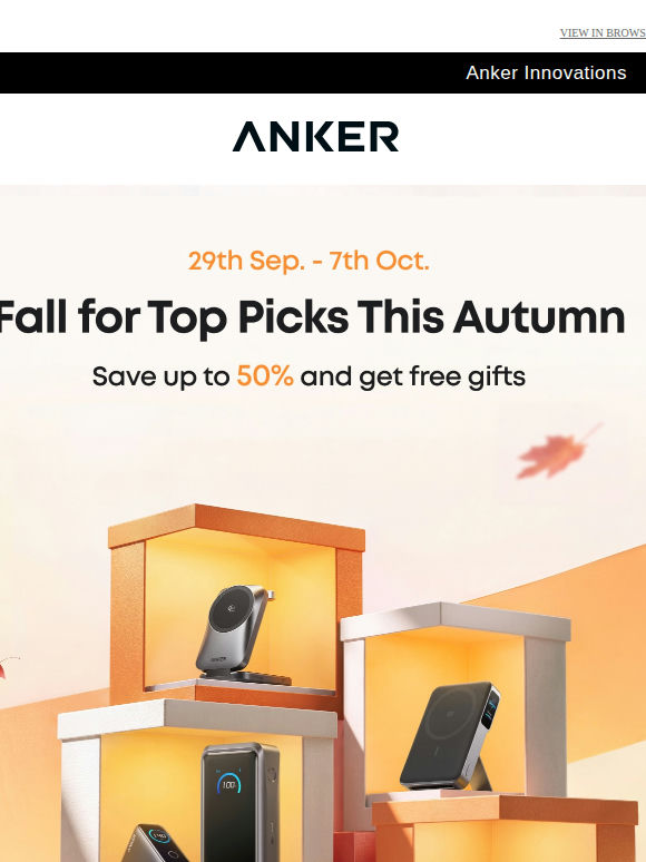 🛒 Autumn Prime Day Deals Are Live: Free Gifts！