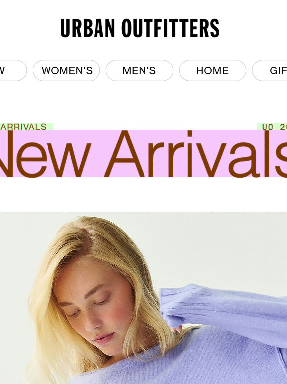 New arrivals to start the weekend →