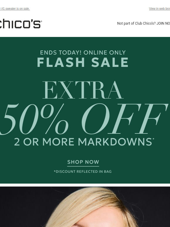 INSIDE NOW: 50% off scary good deals 🎃