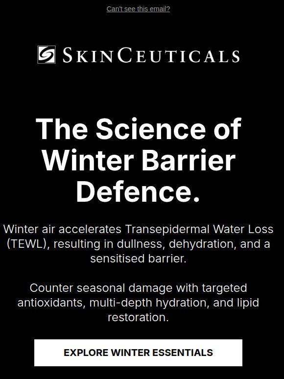 Cold weather and your skin barrier: The clinical solution