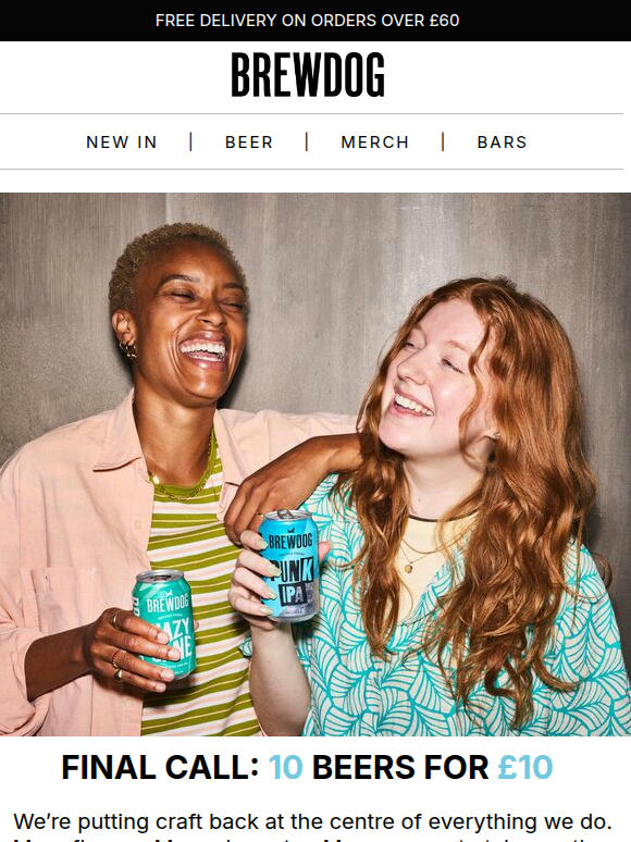 Ending soon: 10 beers for £10