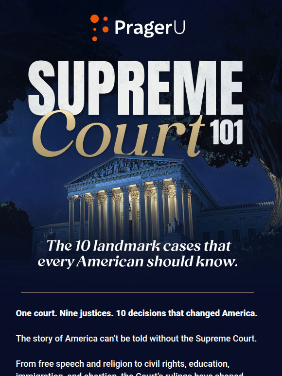 ⚖️ Introducing PragerU’s Supreme Court 101!