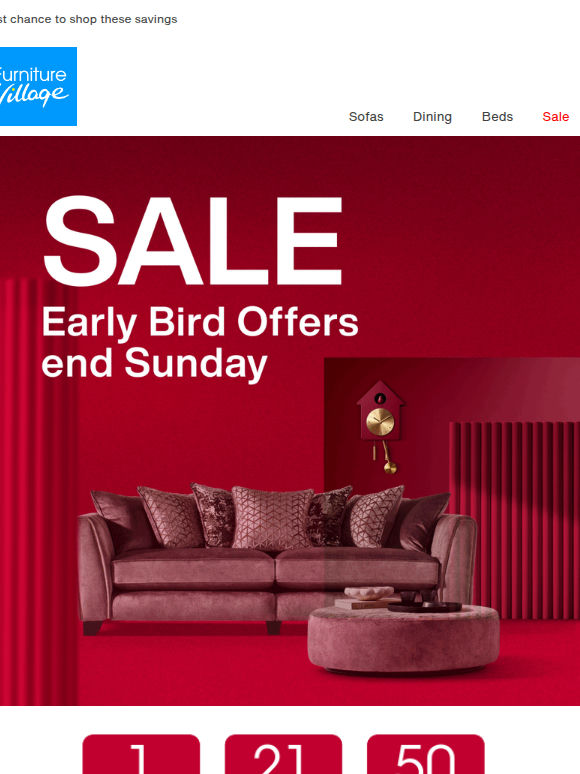 ⏰ Quick, Early Bird Sale ends Sunday!