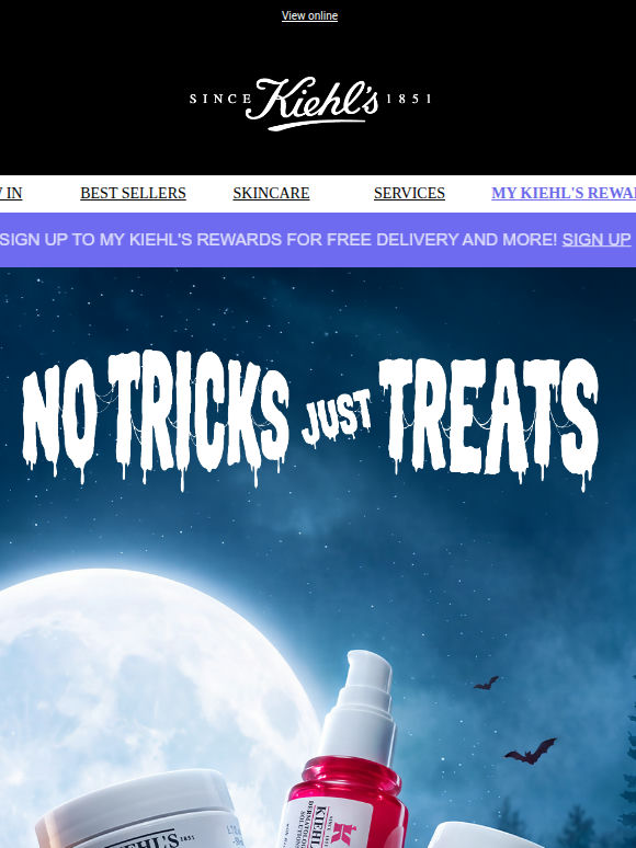 No tricks. Just treats. 🎃