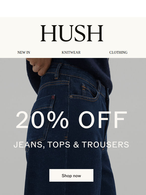 20% off | Most-wanted styles