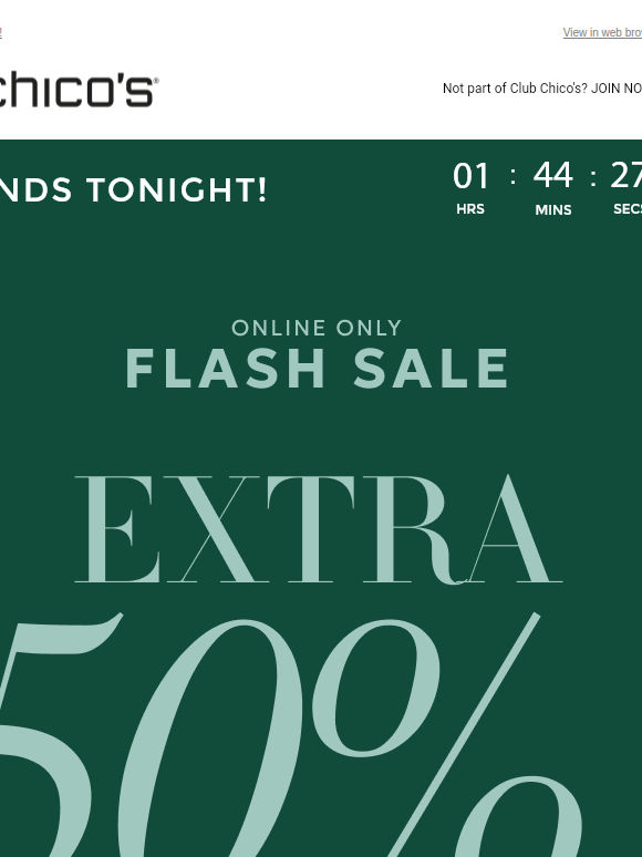 🛑 WAIT! Extra 50% off 2+ SALE ends in 3...2...1...