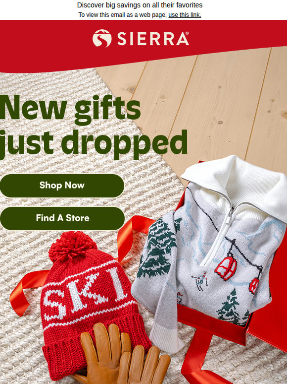 Just in: Gifts from the BIG brands