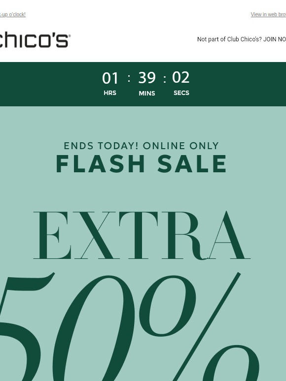 ENDS TODAY! Extra 50% off 2+ markdowns