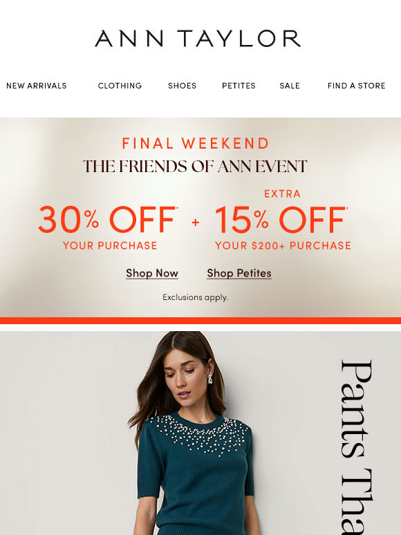 Your New Favorite Pants Are Inside (And They’re 30% Off)