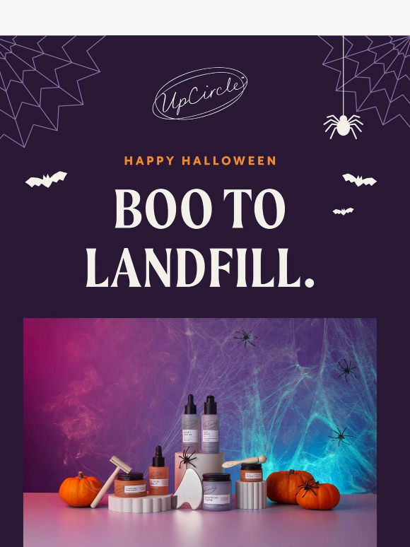 Boo to landfill 🎃