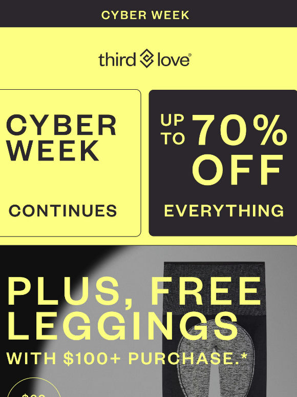 Hey there, free leggings just for you!
