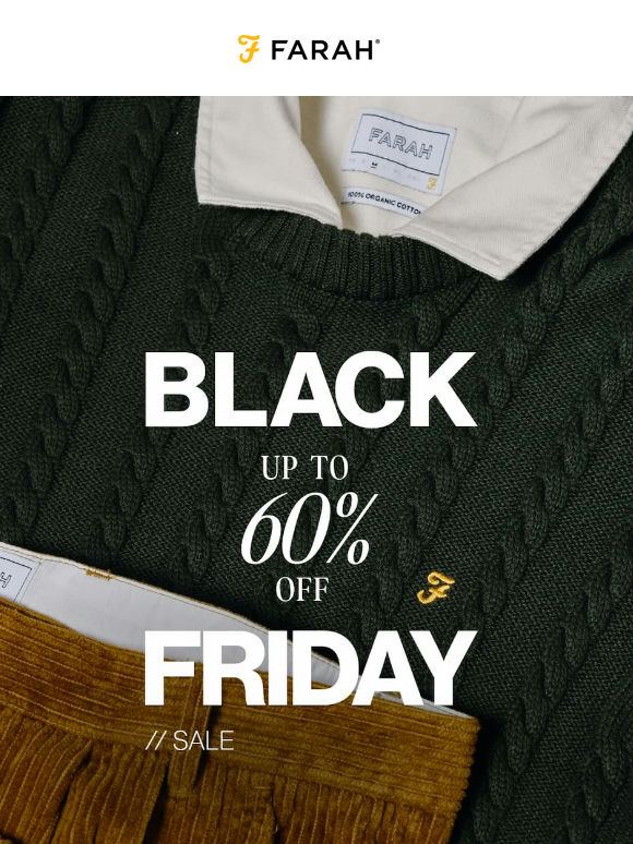 Black Friday is LIVE: Essential Textures Up to 60% Off!