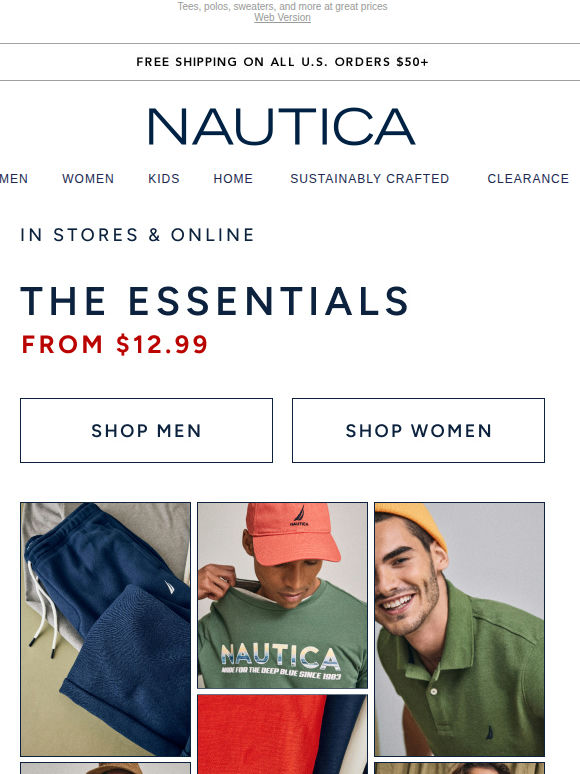 2024 Essentials: Starting at $12.99