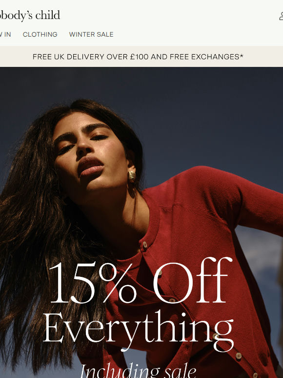 15% off EVERYTHING now on