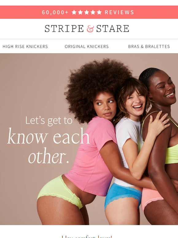 Let's get to know each other.