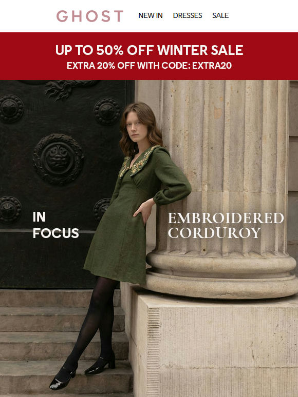 In Focus: Embroidered Corduroy