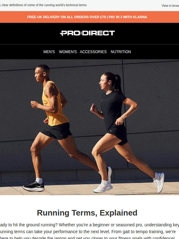 Running Terms, Explained!