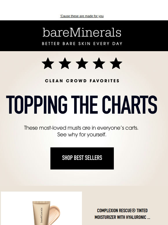 Clean beauty, curated just for you