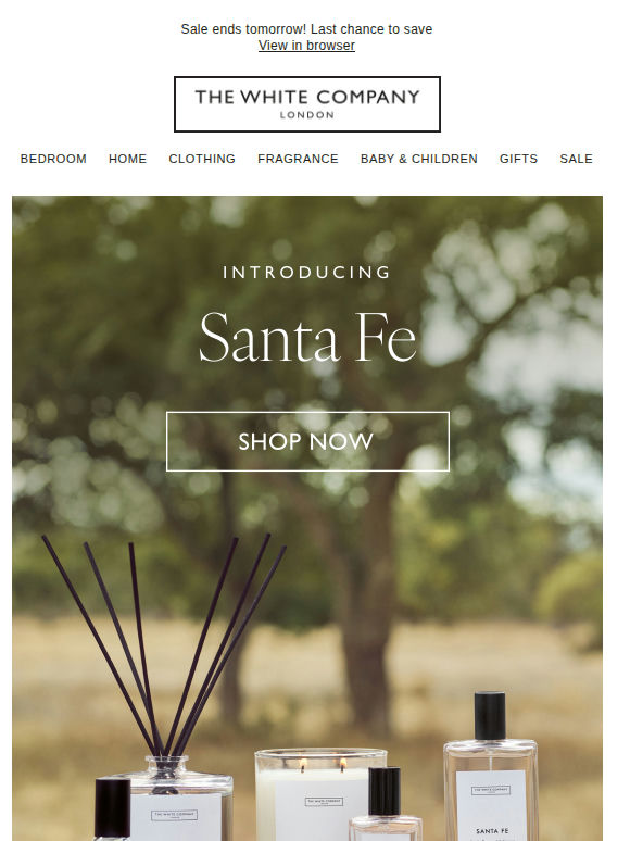 Introducing Santa Fe, our new scent