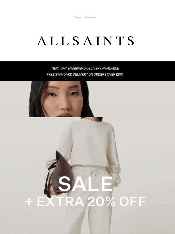 Take an extra 20% off these Sale must-haves