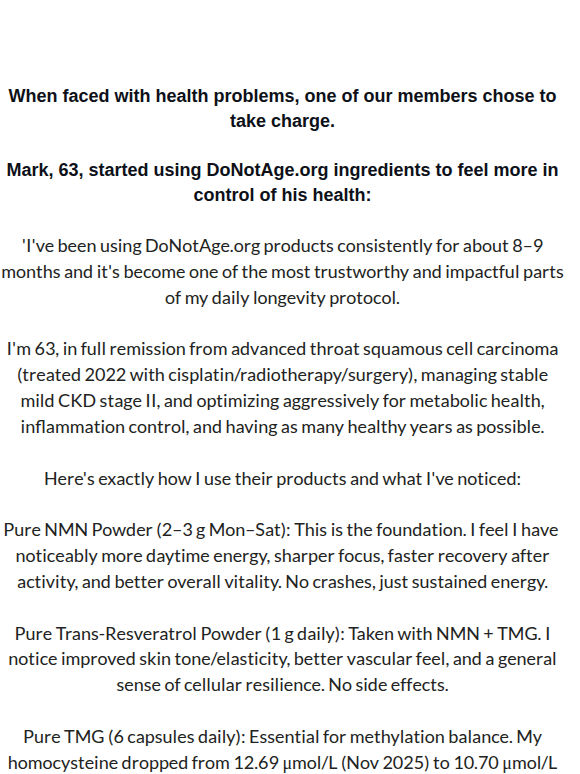'I'm more in control of my long-term health markers' - Customer Feedback
