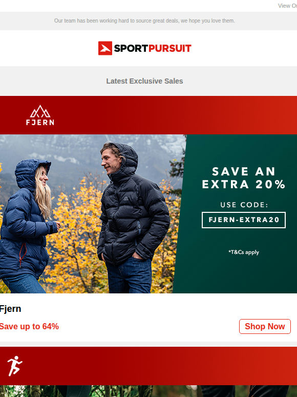 Fjern | Trail Running Footwear | Lee & Wrangler | Hiking Socks | POC Snow | Up to 66% Off!