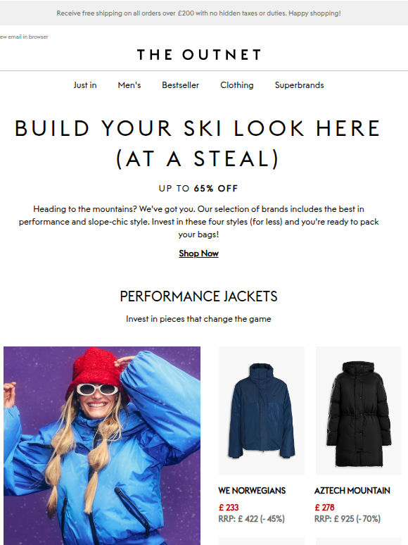 Our SKIWEAR picks—Up to 65% off