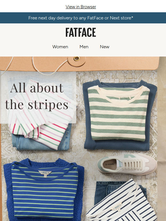 All about the stripes