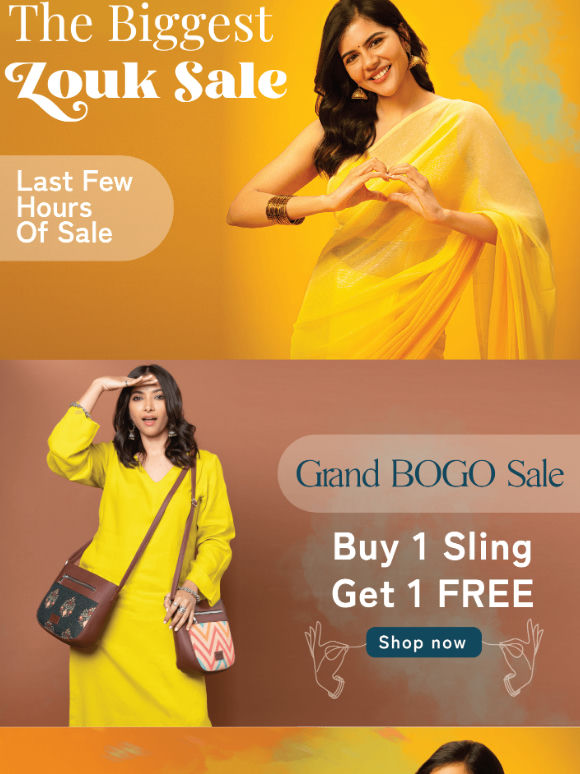 Few hours left to the Biggest Sale of the Season!