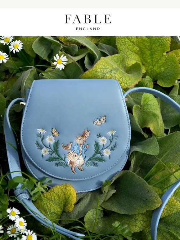 Back In Stock: Peter Rabbit Saddle Bag