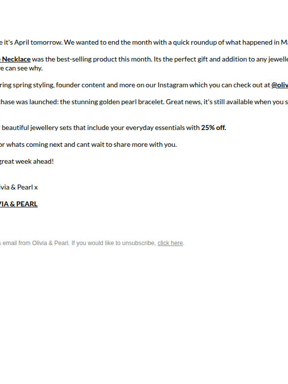 March Roundup is here 💌