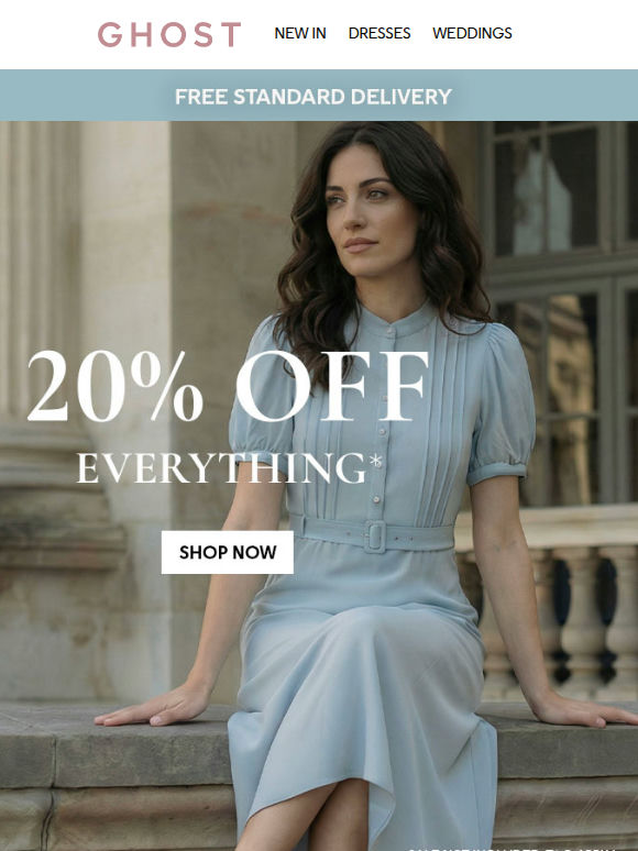 20% OFF EVERYTHING